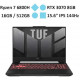 Laptop gaming Asus TUF Gaming FA507RR-HN835W (Ryzen 7 6800H/RAM 16GB/GeForce RTX 3070/512GB SSD/ Windows 11)