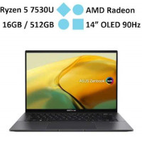 Laptop Asus Zenbook 14 OLED - UM3402YA-KM405W (Ryzen 5 7530U/ RAM 16GB/ Onboard/ 512GB SSD/ Windows 11)