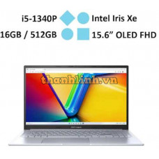 Laptop Asus VivoBook 15X OLED S3504VA-L1226W (i5-1340P) (Bạc)