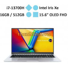 Laptop Asus Vivobook 15 OLED A1505VA-L1491W (i7-13700H/ RAM 16GB/ Onboard/ 512GB SSD/ Windows 11)