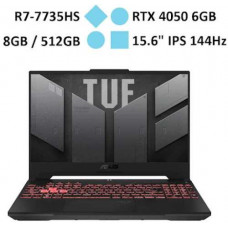 Laptop gaming Asus TUF Gaming A15 FA507NU-LP034W (Ryzen 7 7735HS/RAM 8GB/GeForce RTX 4050/512GB SSD/ Windows 11)