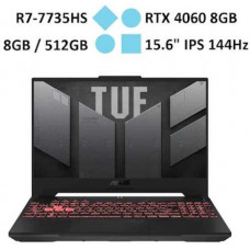 Laptop gaming Asus TUF Gaming A15 FA507NV-LP046W (Ryzen 7 7735HS/RAM 8GB/GeForce RTX 4060/512GB SSD/ Windows 11)