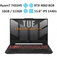 Laptop Asus TUF Gaming A15 FA507NVR-LP091W (Ryzen 7 7435HS/RAM 16GB/GeForce RTX 4060/512GB SSD/ Windows 11 Home)