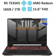 Laptop gaming Asus TUF Gaming A15 FA507NV-LP111W (Ryzen 5 7535HS/RAM 16GB/GeForce RTX 4060/1TB SSD/ Windows 11)