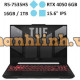 Laptop gaming Asus TUF Gaming A15 FA507NU-LP131W (Ryzen 5 7535HS/RAM 16GB/GeForce RTX 4050/1TB SSD/ Windows 11)