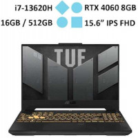 Laptop gaming Asus TUF Gaming F15 FX507VV-LP157W (i7-13620H/RAM 16GB/GeForce RTX 4060/512GB SSD/ Windows 11)