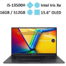 Laptop Asus Vivobook 15 OLED A1505VA-MA468W (i5-13500H/RAM 16GB/Onboard/512GB SSD/ Windows 11)