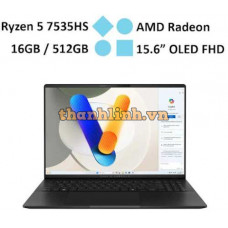 Laptop Asus Vivobook S 16 OLED M5606NA-MX029W (Ryzen 5 7535HS/ RAM 16GB/ Onboard/ 512GB SSD/ Windows 11)