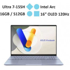 Laptop Asus Vivobook S 16 OLED S5606MA-MX051W (Ultra 7-155H/ RAM 16GB/ Onboard/ 512GB SSD/ Windows 11)