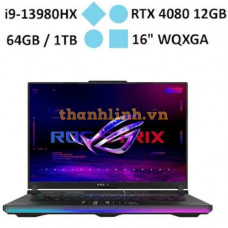ASUS ROG Strix SCAR 16 G634JZ-N4029W (i9-13980HX/RAM 32GB/RTX 4080/1TB SSD/ Windows 11)