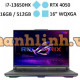 Laptop Asus ROG Strix G16 G614JU-N4132W (i7-13650HX/ RAM 16GB/ GeForce RTX™ 4050/ 512GB SSD/ Windows 11)