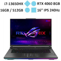 Laptop Asus ROG Strix G16 G614JV-N4156W (i7-13650HX) (Xám)