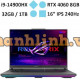 Laptop Asus ROG Strix G614JVR-N4162W (i9-14900HX/ RAM 32GB/ GeForce RTX™ 4060/ 1TB SSD/ Windows 11)