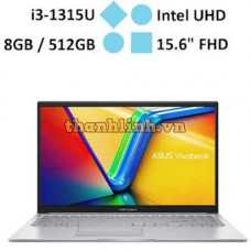 Laptop Asus Vivobook 15 X1504VA-NJ069W (i3-1315U/RAM 8GB/512GB SSD/ Windows 11)