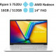 Laptop Asus Vivobook Go 14 E1404FA-NK177W (AMD Ryzen 5 7520U) (Bạc)