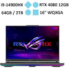 Laptop Asus ROG Strix Scar 16 G634JZR-NM009W (i9-14900HX/ RAM 64GB/ GeForce RTX™ 4080/ 2TB SSD/ Windows 11)