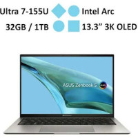 Laptop AI Asus Zenbook S 13 OLED UX5304MA-NQ117W (Ultra 7-155U/RAM 32GB/Onboard/1TB SSD/Windows 11)