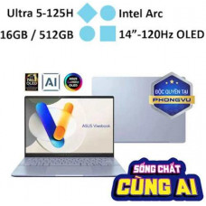 Laptop Asus Vivobook S 14 OLED S5406MA-PP028W (Ultra 5-125H/ RAM 16GB/ Onboard/ 512GB SSD/ Windows 11)