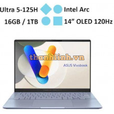 Laptop Asus Vivobook S 14 OLED S5406MA-PP136W (Ultra 5-125H/RAM 16GB/1TB SSD/ Windows 11)