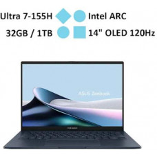 Laptop AI Asus Zenbook 14 OLED - UX3405MA-PP152W (Ultra 7-155H/RAM 32GB/Onboard/1TB SSD/Windows 11)