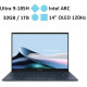 Laptop Asus Zenbook 14 Oled UX3405MA-PP475W (Ultra 9-185H/ RAM 32GB/ Onboard/ 1TB SSD/ Windows 11)