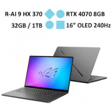 Laptop Asus ROG Zephyrus G16 GA605WI 2024 (Ryzen AI 9 HX 370/RAM 32GB/GeForce RTX 4070/1TB SSD/ Windows 11 + Office)