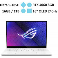 Laptop Asus ROG Zephyrus G16 GU605MV-QR196W (Ultra 9 - 185H) (Trắng)