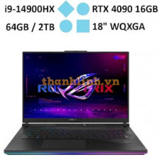 Laptop Asus ROG Strix Scar 18 G834JYR-R6011W (i9-14900HX/ RAM 64GB/ GeForce RTX™ 4090/ 2TB SSD/ Windows 11)