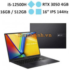 Laptop Asus Gaming Vivobook 16X K3605ZC-RP564W (i5-12500H/ RAM 16GB/ GeForce RTX™ 3050/ 512GB SSD/ Windows 11)