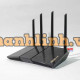 Router Wifi ASUS RT-AX56U V2, Băng tầng kép, Chuẩn AX1800, Chíp xử lý quad-core 1,5Ghz