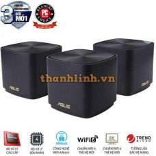 WiFi Mesh ASUS ZenWiFi Mini AX XD4 (3 Pack) - Chuẩn WiFi 6 AX1800, Phủ sóng lên đến 450 m2