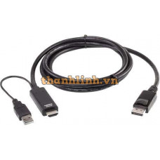 True 4K 1.8M HDMI to DisplayPort Cable ATEN 2L-7D02HDP