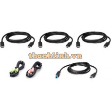 1.8M USB DisplayPort Triple Display KVM Cable Kit ATEN 2L-7D02UDPX6