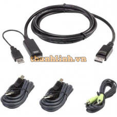 1.8M USB Universal Secure KVM Cable Kit ATEN 2L-7D02UHDPX4