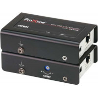 Cáp cho hệ thống KVM USB VGA Cat 5 Mini KVM Extender Aten CE100-AT-E