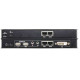 Cáp cho hệ thống KVM USB DVI Dual View Cat 5 KVM Extender Aten CE604-AT-E