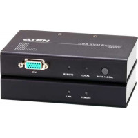 Cáp cho hệ thống KVM USB VGA/Audio Cat 5 KVM Extender Aten CE750A-AT-E