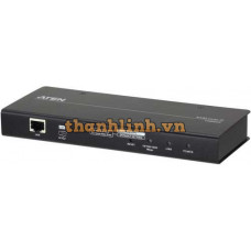 1-Local/Remote Shared Access Single Port VGA KVM over IP Switch ATEN CN8000A