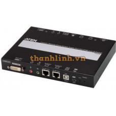 Bộ điều khiển KVM 1L/Remote 1 Port DVI KVM over IP SW. Aten CN9600-AT-E