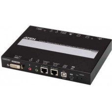 Bộ điều khiển KVM 1L/Remote 1 Port DVI KVM over IP SW. Aten CN9600-AT-E