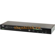 1-Local / Remote Shared Access 8-Port PS/2-USB VGA KVM over IP Switch ATEN CS1708i