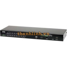 1-Local / Remote Shared Access 16-Port PS/2-USB VGA KVM over IP Switch ATEN CS1716i