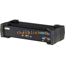 2-Port USB DVI/Audio KVMP™ Switch ATEN CS1762A