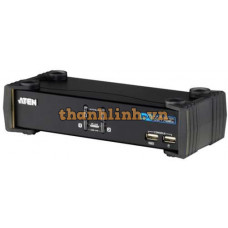 Bộ điều khiển KVM 2-Port USB DVI/Audio KVMP Switch Aten CS1762A-AT-E