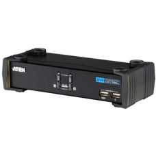 Bộ điều khiển KVM 2-Port USB DVI/Audio KVMP Switch Aten CS1762A-AT-E