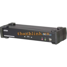 2-Port USB DVI Dual Link/CH7.1 Audio KVMP™ Switch ATEN CS1782A