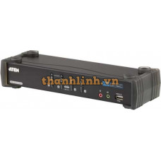4-Port USB DVI Dual Link/Audio KVMP™ Switch ATEN CS1784A