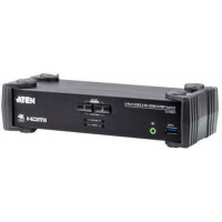 Bộ điều khiển KVM 2-Port USB3.0 4K HDMI KVMP Switch Aten CS1822-AT-E