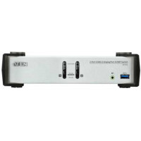 Bộ điều khiển KVM 2-Port USB DP/Audio KVMP/USB 3.0 Switch Aten CS1912-AT-E