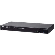 Bộ điều khiển KVM 8-Port USB3.0 4K DisplayPort KVM Switch Aten CS19208-AT-E